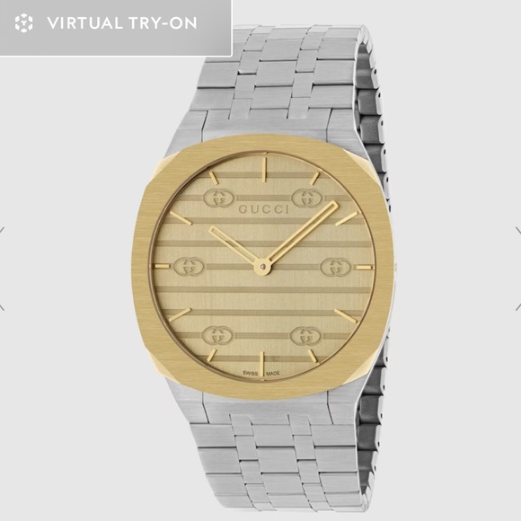 Gucci Gold and Silver Watch - Picture 1 of 10